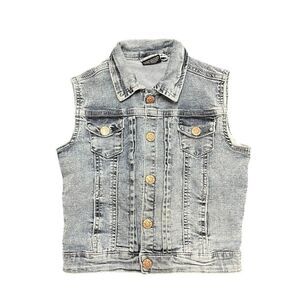 Little Bipsy Denim Vest, NWOT, 18-24 months